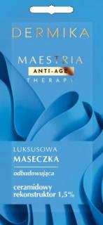 Dermika Maestria Anti-Age Therapy Luksusowa Maseczka Odbudowująca - Ceramidowy Rekonstruktor 1.5% 7g