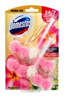 Domestos Aroma Lux Kostka Toaletowa Do Wc Pink Jasmine Elderflower 1op.-2x55g