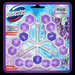 Domestos Kostka Toaletowa Power 5 Lavender 3x50g