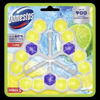 Domestos Kostka Toaletowa Power 5 Lime 3x50g