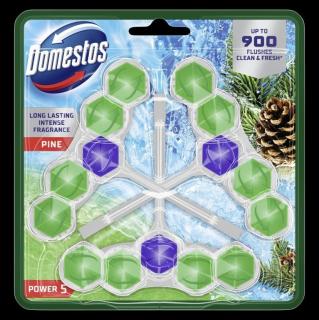 Domestos Kostka Toaletowa Power 5 Pine 3x50g