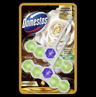 Domestos Kostka Toaletowa Power 5 White Rose  Green Tea Tree Oil 2x55g