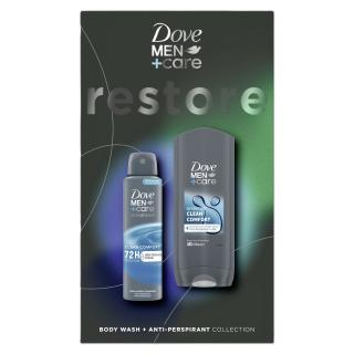 Dove Men Care Zestaw Męski Deo Spray + Żel Myjący Ciało i Włosy