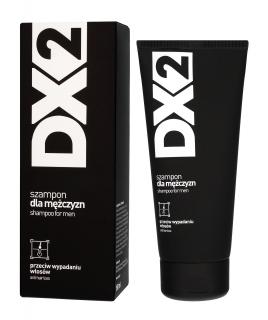 DX2 Szampon Dla Mężczyzn Przeciw Wypadaniu w Czarnej Tubie Czarny 150 ml