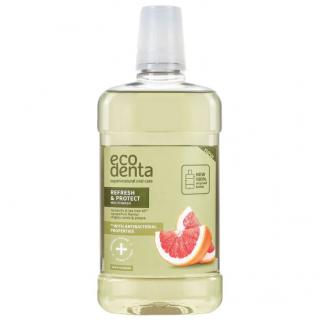 ECODENTA Ochronny Płyn do Płukania Jamy Ustnej z Propolisem o Smaku Grapefruitowym 500ml