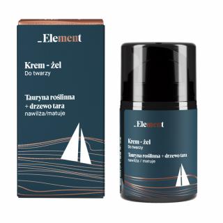 Element Men Krem-Żel Do Twarzy Tauryna Roślinna + Drzewo Tara 50ml