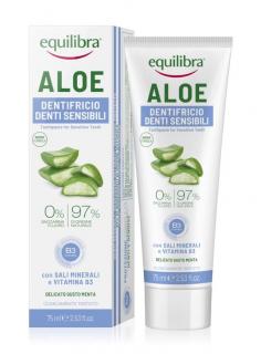 Equilibra Aloe Pasta Do Wrażliwych Zębów i Dziąseł - Sensitive 75ml