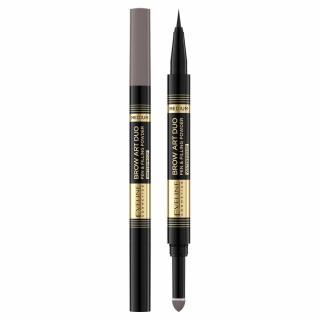 Eveline Brow Art Duo Kredka Do Brwi 2w1 - Medium 1szt