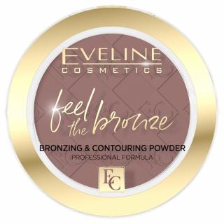 Eveline Feel The Bronze Puder Brązująco-Konturujący Nr 02 Chocolate Cake 4g