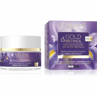 Eveline Gold Retinol 60+ Przeciwzmarszczkowy Krem Odżywczy Na Dzień I Noc 50ml