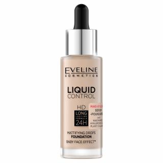 Eveline Liquid Control HD Podkład do Twarzy 010 Light Beige 32ml