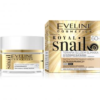 Eveline Royal Snail 60+ Skoncentrowany Krem Ultranaprawczy Na Dzień I Noc 50ml