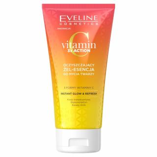 Eveline Vitamin C 3xaction Oczyszczający Żel-Esencja Do Mycia Twarzy 150ml