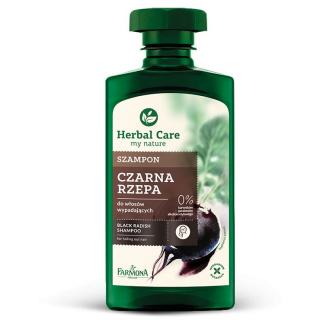 FARMONA Herbal Care Szampon Czarna Rzepa do Włosów Wypadających Osłabionych 330 ml