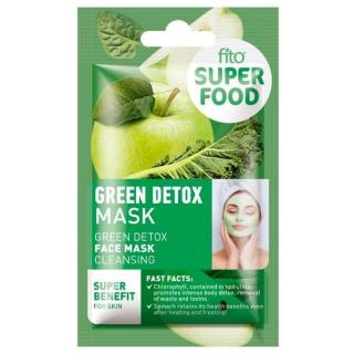 Fito Superfood Maska do Twarzy Oczyszczanie Zielony Detox 10 ml
