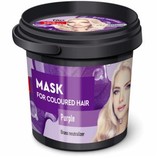 Fitokosmetic Organic Maska do Włosów Farbowanych Fioletowa Odżywia Nawilża 155 ml
