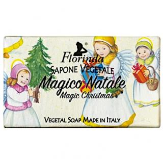 FLORINDA Xmas Seria Świąteczna Mydło w Kostce Magiczne Święta Mandarynka 100g