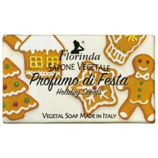 FLORINDA Xmas Seria Świąteczna Mydło w Kostce Zapach Świąt Wanilia 100g