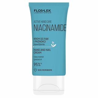 Floslek Active Hand Care Niacinamide Krem do Rąk i Paznokci - Nawilżenie 50 ml