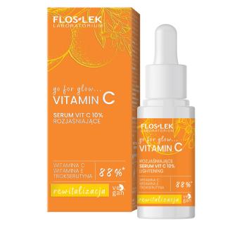 Floslek Go For Glow Witamin C Serum Witamina C 10% Rozjaśniające 30 ml