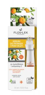 Floslek Oczy Serum Ze Świetlikiem i Witaminą C 15ml