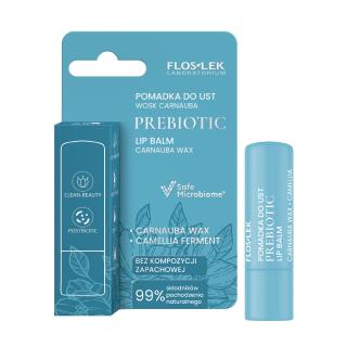 Floslek Prebiotic Lip Care Prebiotyczna Pomadka do Ust Wosk Carnauba 4 g