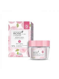 Floslek Rose For Skin Różane Ogrody Różany Krem Odmładzający Na Dzień [Eco Zestaw] 50 Ml
