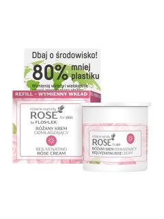 Floslek Rose For Skin Różane Ogrody Różany Krem Odmładzający Na Dzień [Refill] 50 ml