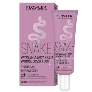 Floslek Snake Krem Wypełniający Wokół Oczu i Ust 30ml