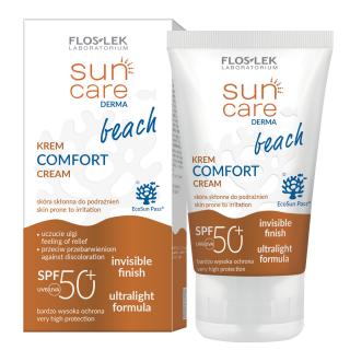 Floslek Sun Care Derma Beach Krem do Twarzy i Ciała Comfort Spf50+ 50ml