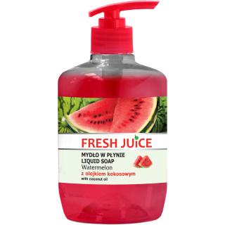 Fresh Juice Kremowe Mydło Watermelon z Olejkiem Kokosowym Delikatnie Oczyszcza Skórę 460 ml