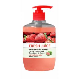 Fresh Juice Mydło w Płynie Truskawka i Guava 460 ml