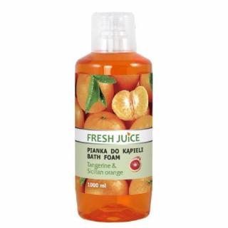 Fresh Juice Pianka do kąpieli Mandarynka + Sycylijska Pomarańcza 1000 ml