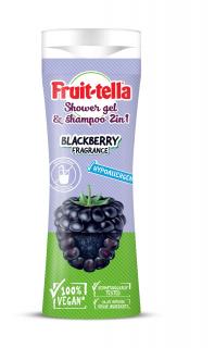 Fruit-Tella Żel pod Prysznic i Szampon 2w1 Jeżyna 300ml