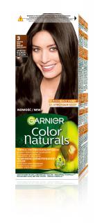 Garnier Color Naturals Farba nr 3 Ciemny Brąz