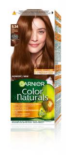 Garnier Color Naturals Farba nr 5.34 Złocisty Kasztanowy Brąz