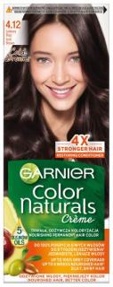 Garnier Color Naturals Krem Koloryzujący Nr 4.12 Lodowy Brąz 1op.