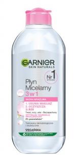 Garnier Essentials Płyn Micelarny Do Cery Wrażliwej 3w1 400ml