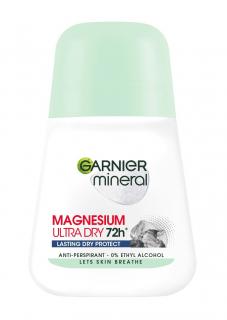Garnier Mineral Dezodorant Roll-On Magnesium Ultra Dry 72h - Lasting Dry Protect 50ml