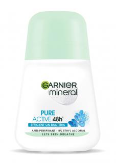 Garnier Mineral Dezodorant Roll-On Pure Active 48h - Efficient On Bacteria 50ml