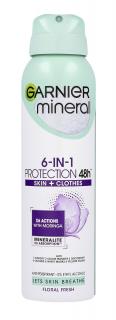 Garnier Mineral Dezodorant Spray 6in1 Protection 48h Floral Fresh - Skin+Clothes 150ml