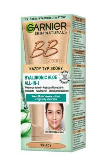 Garnier Skin Naturals Krem Tonujący Bb Hyaluronic Aloe All-In-One - Śniady - Każdy Rodzaj Cery 50ml