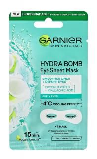 Garnier Skin Naturals Moisture+ Maska Pod Oczy Coconut Water Hyaluronic Acid 6g
