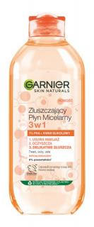 Garnier Skin Naturals Złuszczający Płyn Micelarny 3w1 400ml