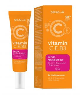 Gracja Vitamin C.E.B3 Serum Rewitalizujące do Twarzy 30ml