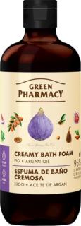 Green Pharmacy Kremowa Pianka do Kąpieli Figa + Olejek Arganowy 500 ml