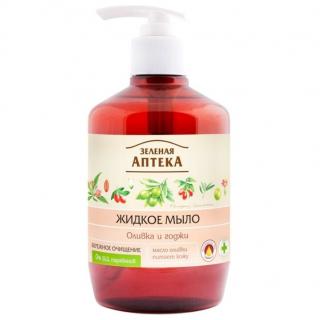 Green Pharmacy Nawilżające Mydło w Płynie Oliwa i Jagody Goji 460ml