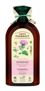 Green Pharmacy Szampon Przeciw Wypadaniu Włosów Z Łopianem - 350ml