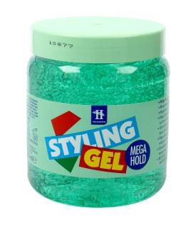Hegron Żel Styling Gel MEGA HOLD Zielony 500 ml