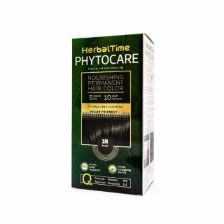 Herbal Time Phytocare Farba do Włosów Naturalna 1N Black / Czarny